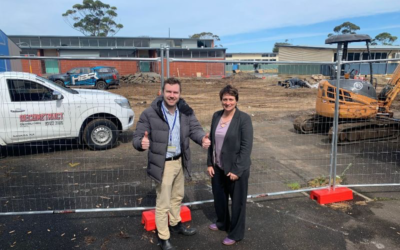 Rosebud Secondary College Rebuild – Under Construction 