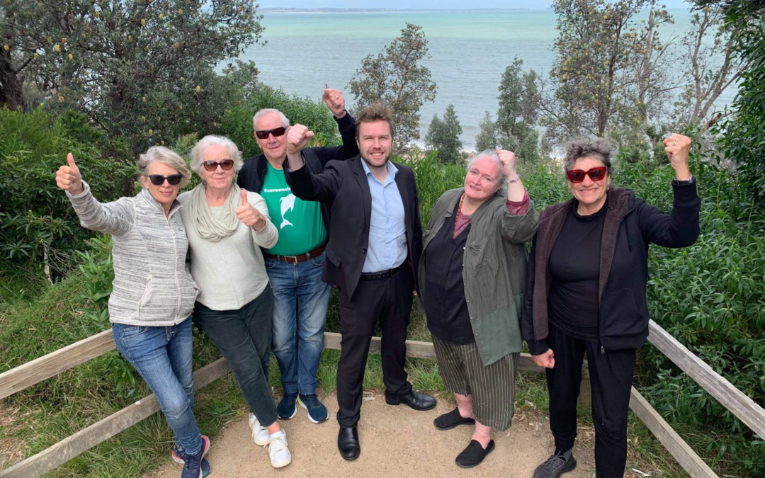 Helping to stop the Gas Import Terminal at Crib Point 
